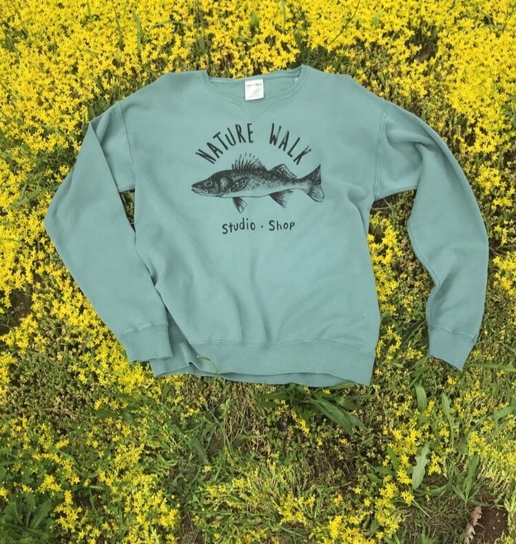 Walleye Crew Neck Sweatshirt