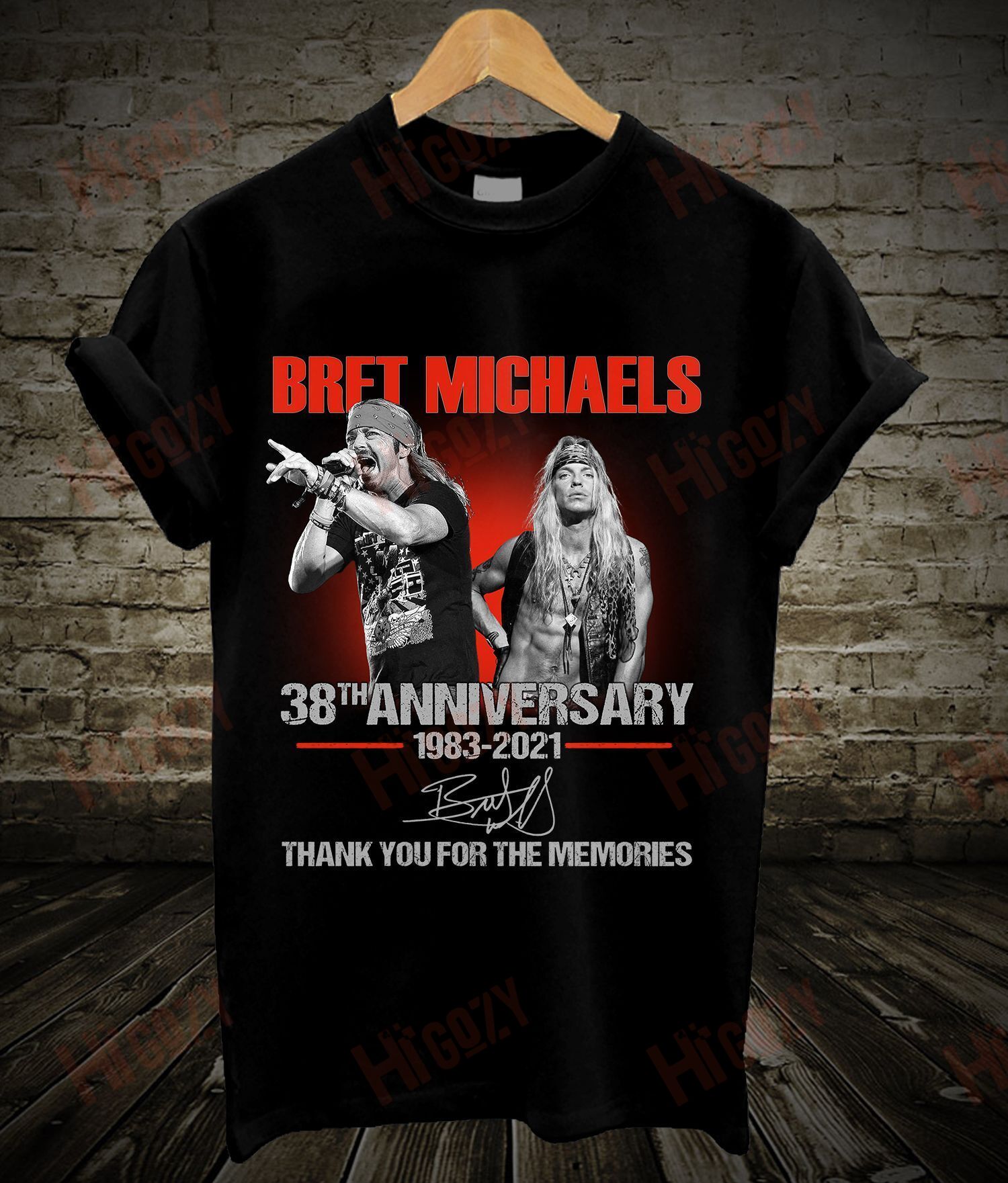 Bret Michaels Shirt, Bret Michaels Tour Shirt, Bret Michaels Tour 2021