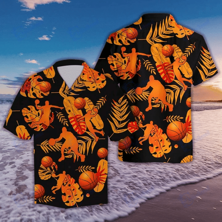 Beach Shirt Basketball Player Hawaiian Aloha Shirts Hl- Chillicothemall