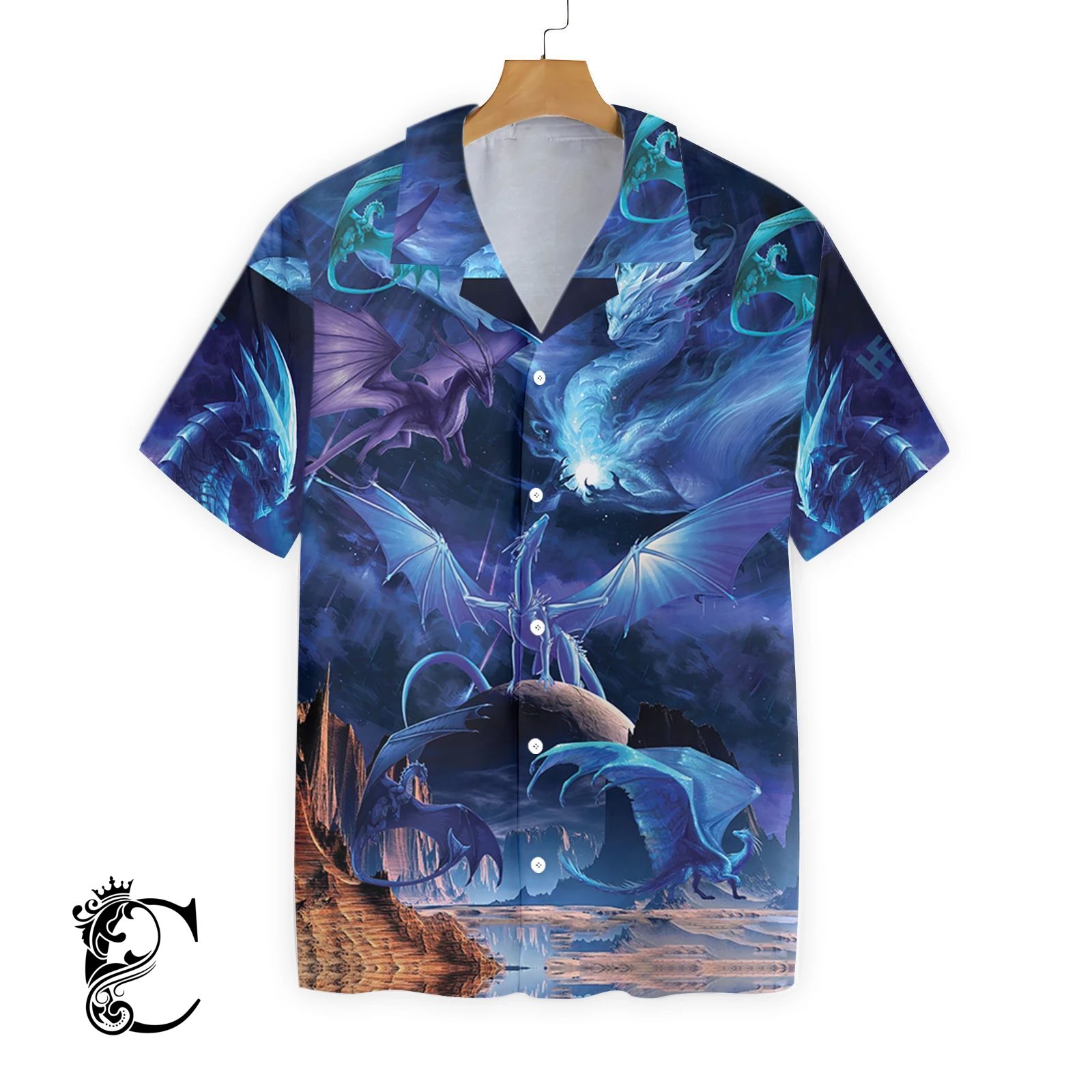 Blue Universe Dragon Ez12 0612 Hawaiian Shirt