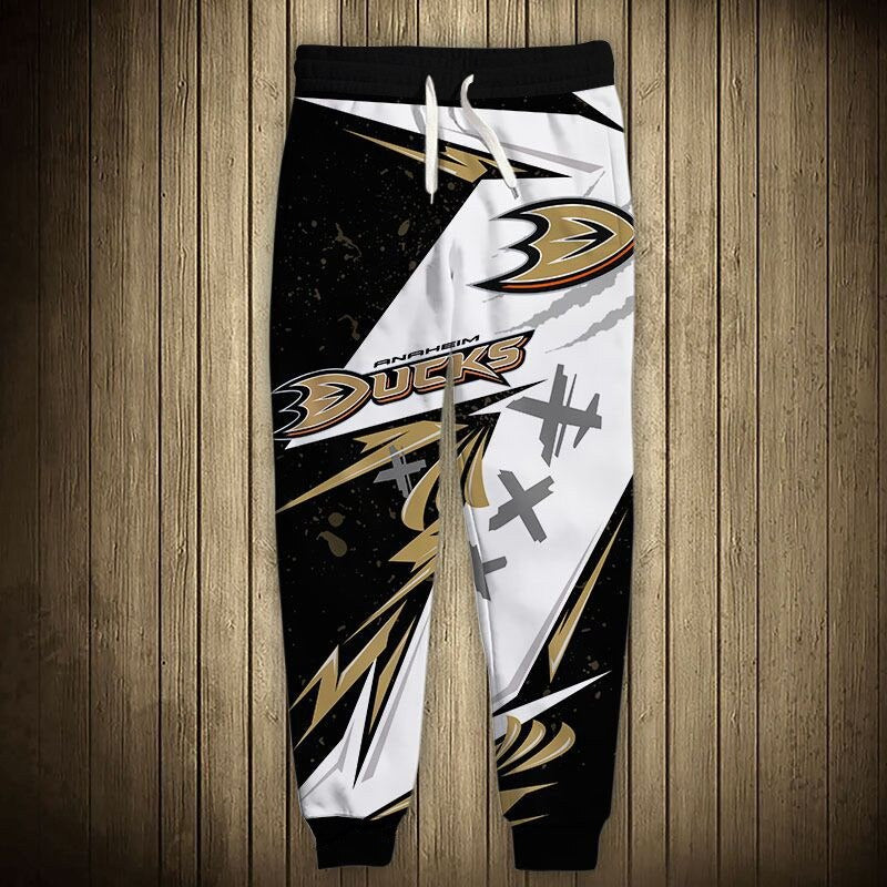 Anaheim Ducks Sweatpants 3D Printed