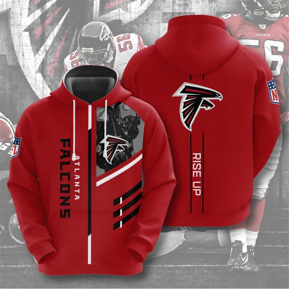 Atlanta Falcons Hoodies Mens No 1