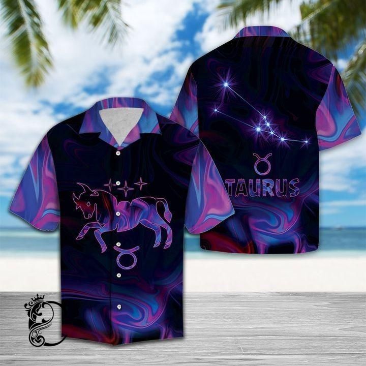 Beach Shirt Find Amazing Taurus Horoscope Hawaiian Shirt- Chillicothemall