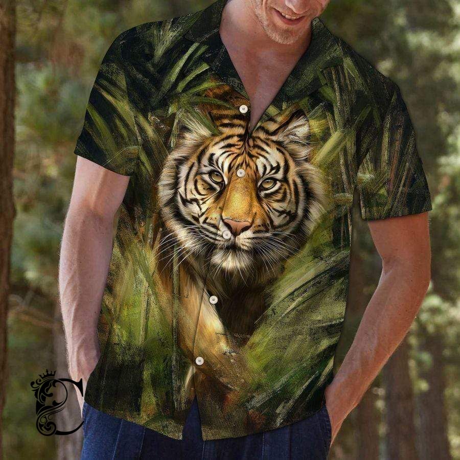 Tiger So Cool Hawaiian Shirts