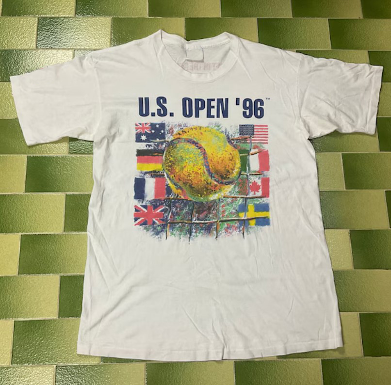 Vintage 1996 US Open Tennis Shirt Outfit, Gift For Men, For Women