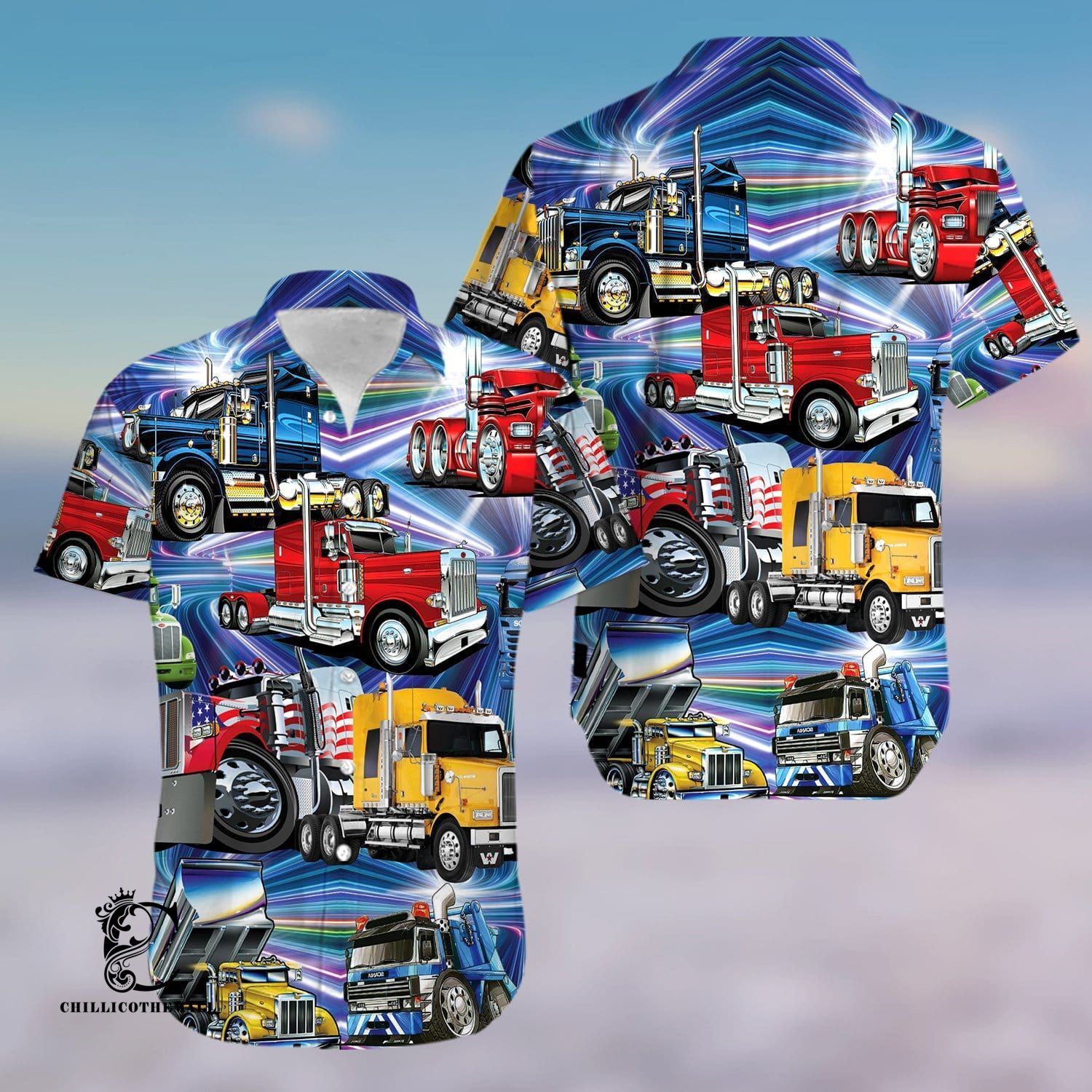 Amazing Trucks Are Like Kisses You Can’T Just Have One Unisex Hawaiian Aloha Shirts