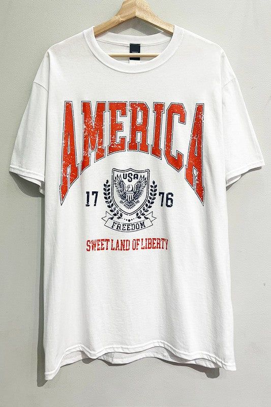 America 17 76 Sweet Land of Liberty T-shirt