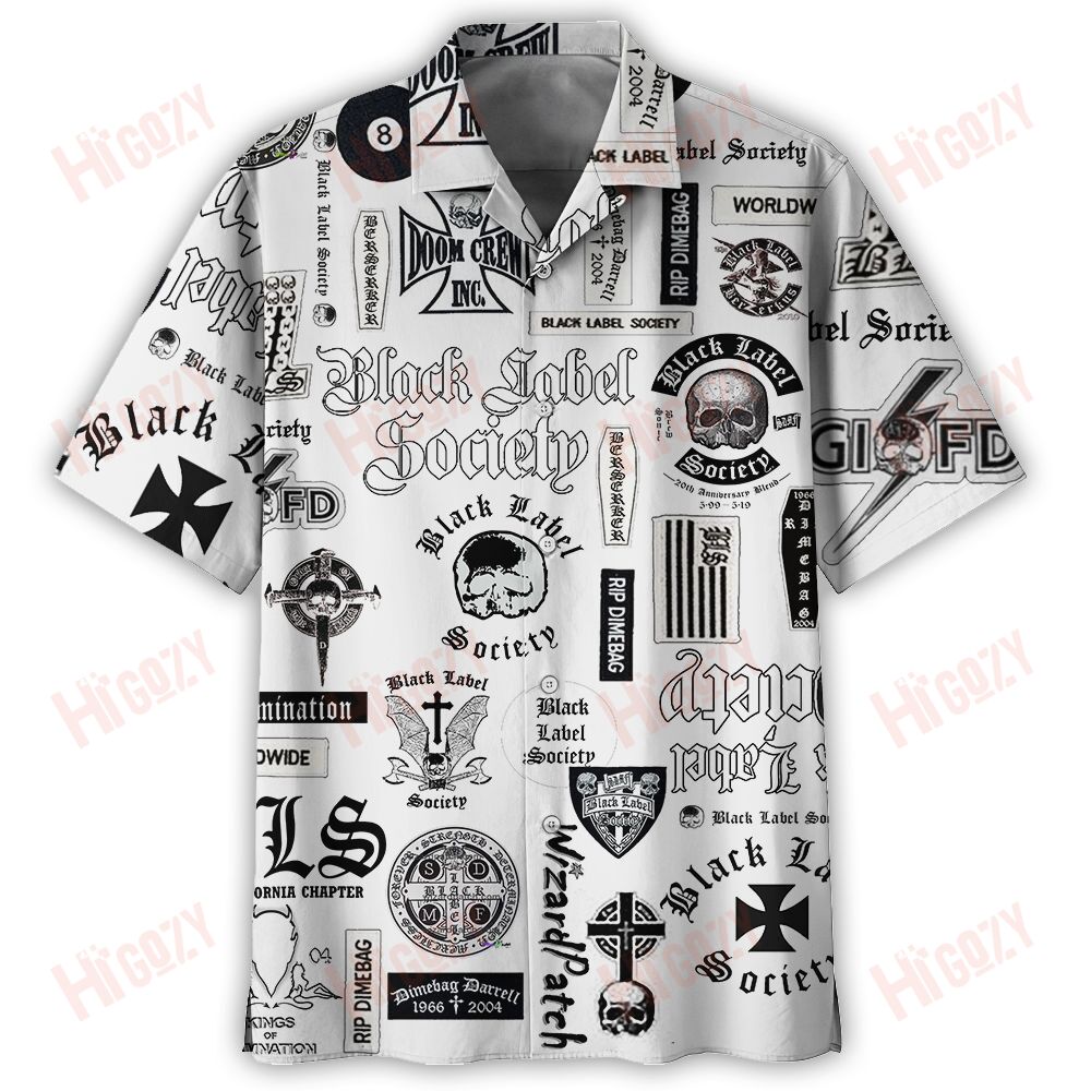 Black Label Society Hawaii Shirts, Black Label Society Sleeve Shirts, Black Label Society Aloha Shirts