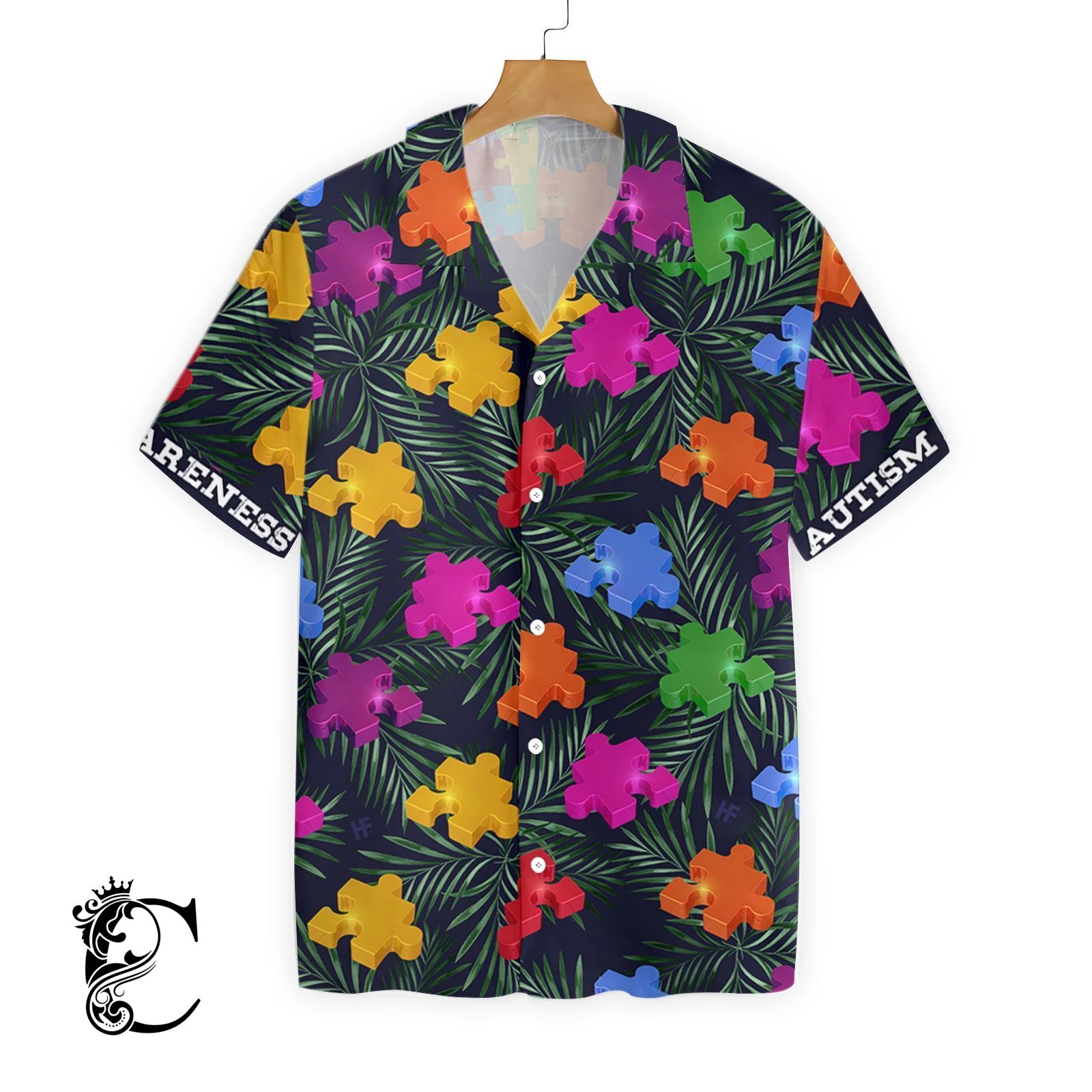 Autism Tropical Hawaiian Shirt Ez15 2207 Hawaiian Shirt