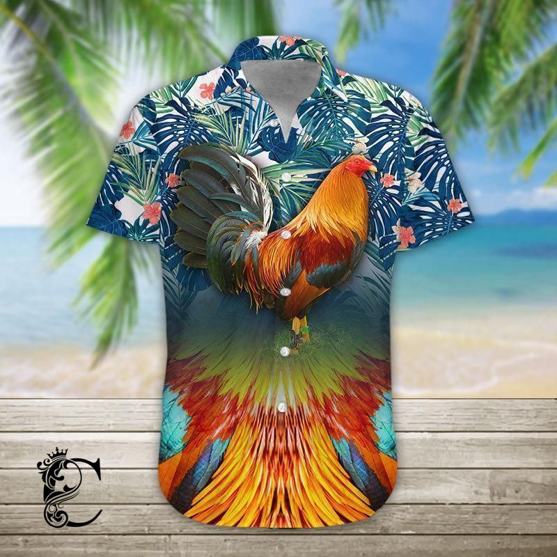 Beach Shirt Buy Amazing Rooster Hawaiian Shirt – Td1079- Chillicothemall