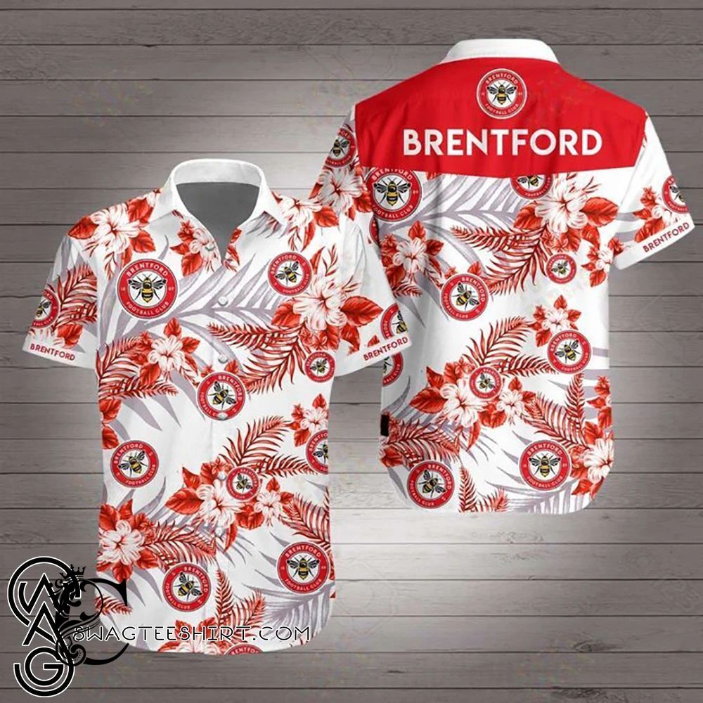 Beach Shirt Brentford Football Club Hawaiian Shirt- Chillicothemall