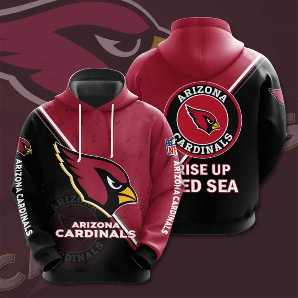 Az Cardinals Hoodie Seal Motifs