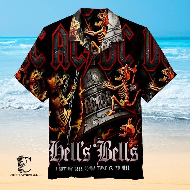 Ac/Dc Poster| Hawaiian Shirt