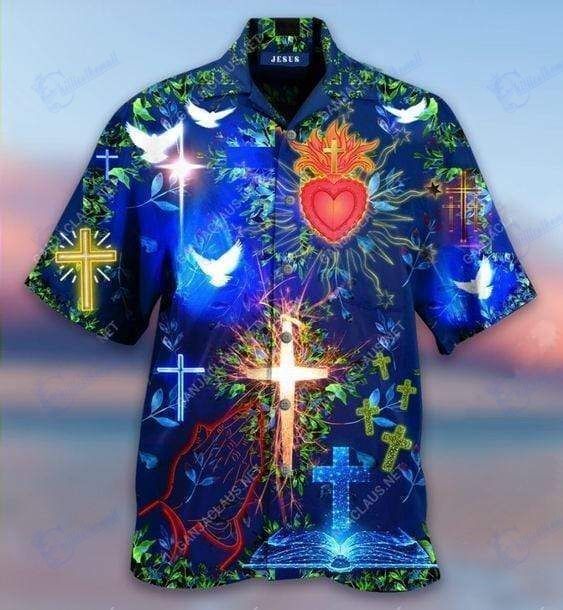 Beach Shirt Find Hawaiian Aloha Shirts God First- Chillicothemall