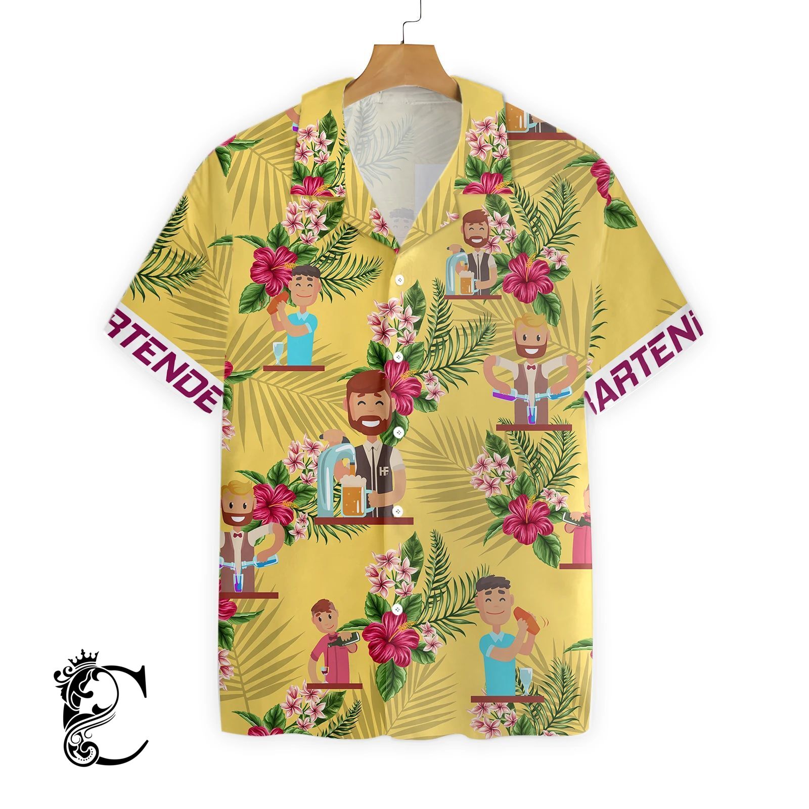 Bartender Ez15 1708 Hawaiian Shirt