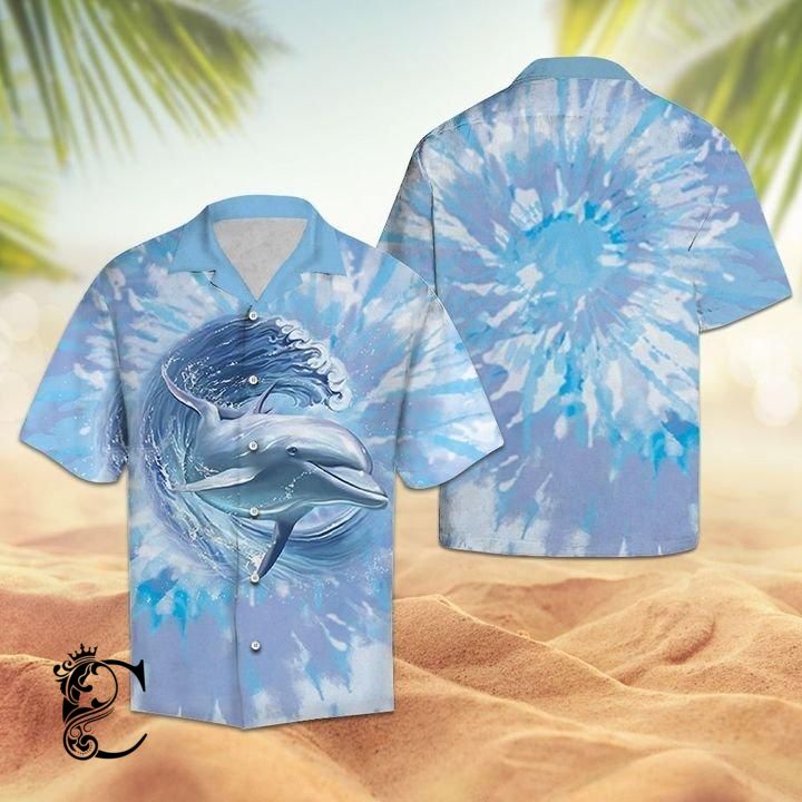 Beach Shirt Get Now Dolphin Hawaiian Shirt- Chillicothemall