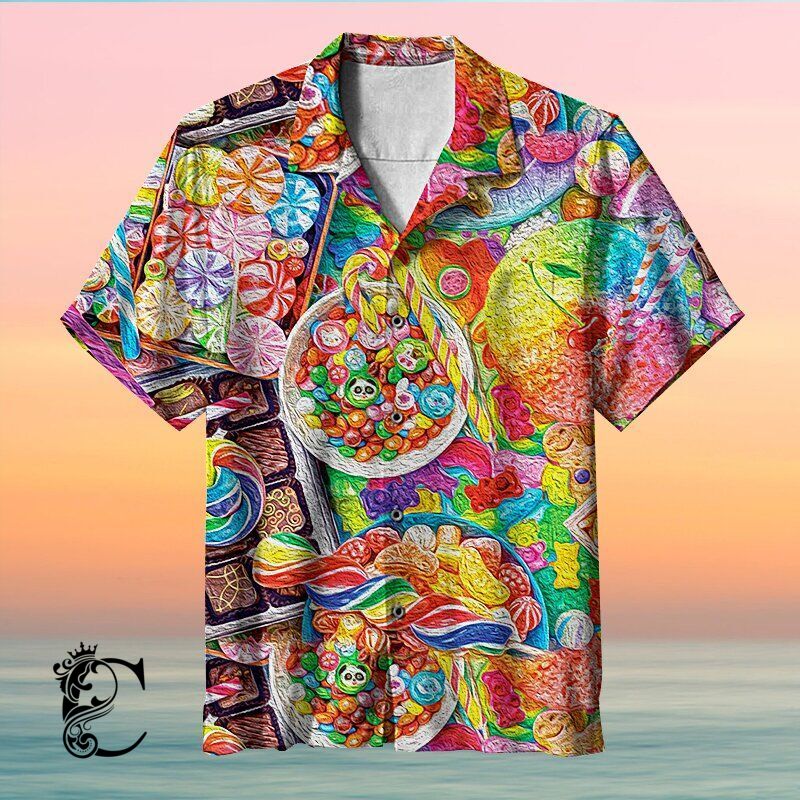 Your Favorite Candylicious-Summer Sweetness Hawaiian Shirt