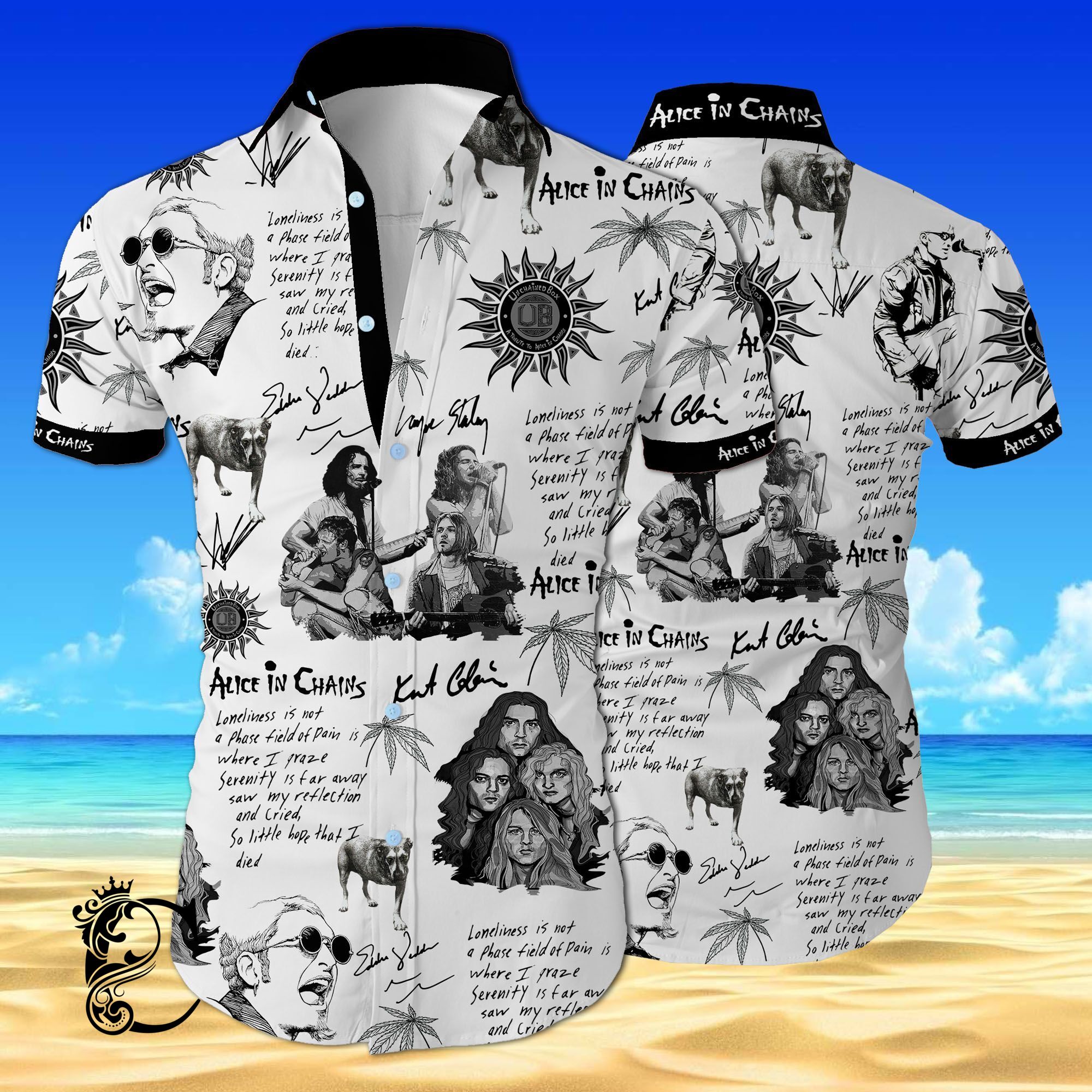 Alice In Chains Hawaiian Shirt