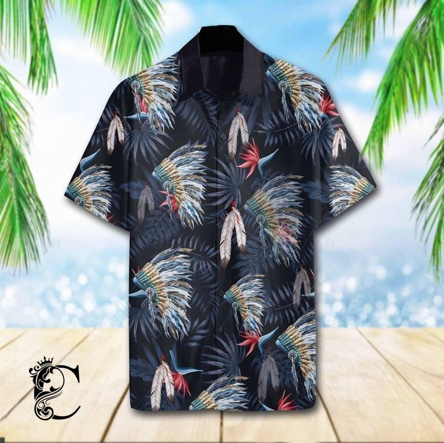 Beach Shirt Get Now Native Tropical Hawaiian Shirt- Chillicothemall