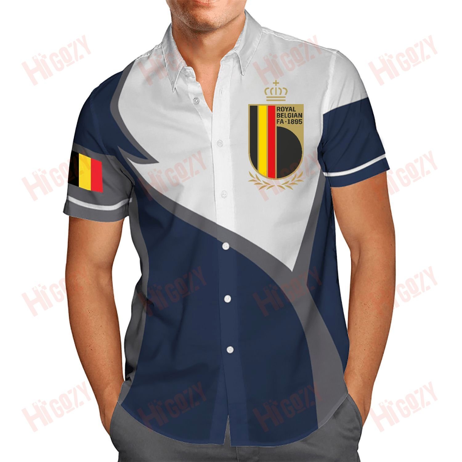 Belgium Hawaiian Shirts – Tt473