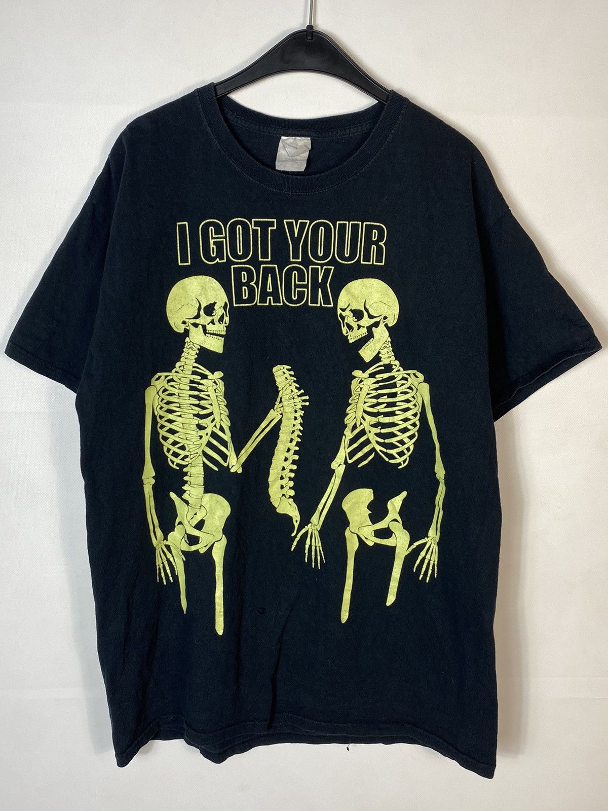 Vintage Fluorescent Skeleton print t-shirt tee, Shirt Outfit, Gift For Men, For Women