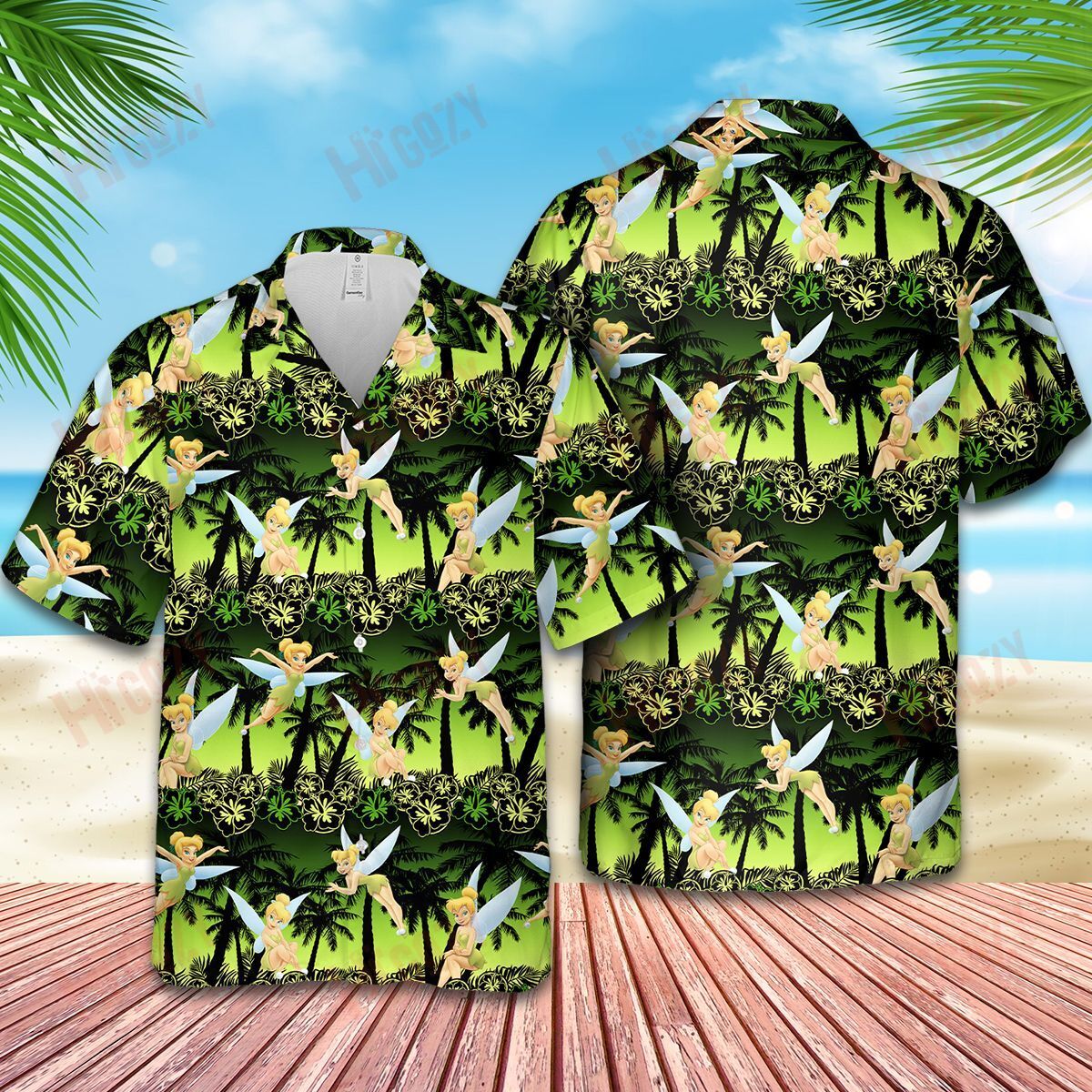 Tinker Bell Hawaiian Shirt