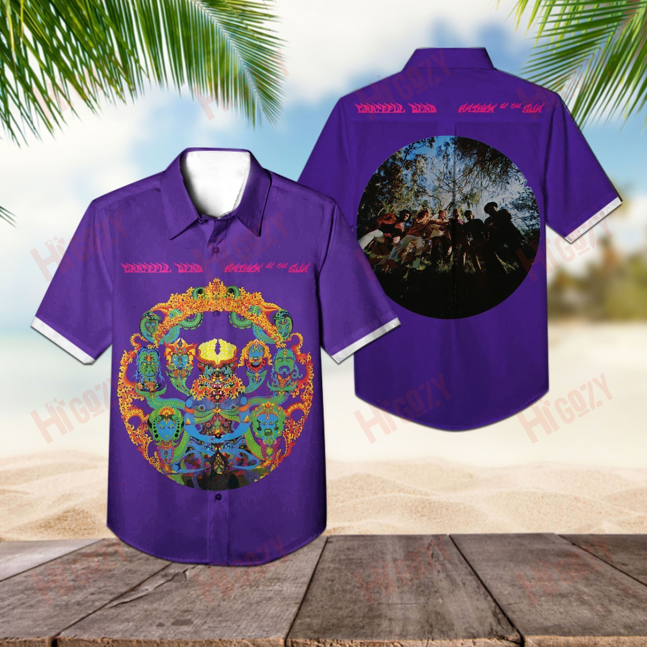 Anthem Of The Sun Shirt, Grateful Dead Hawaiian Shirt, Grateful Dead Vintage Shirt