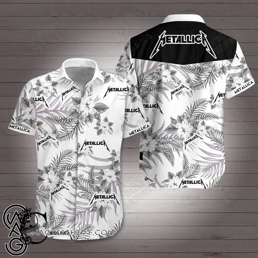 Beach Shirt Metallica Hawaiian Shirt- Chillicothemall