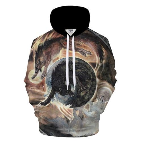 Animal Moon Hoodie