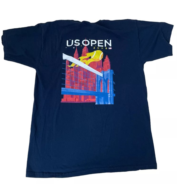 Vintage US OPEN 2009 Tennis New York City Shirt Outfit, Gift For Men, For Women