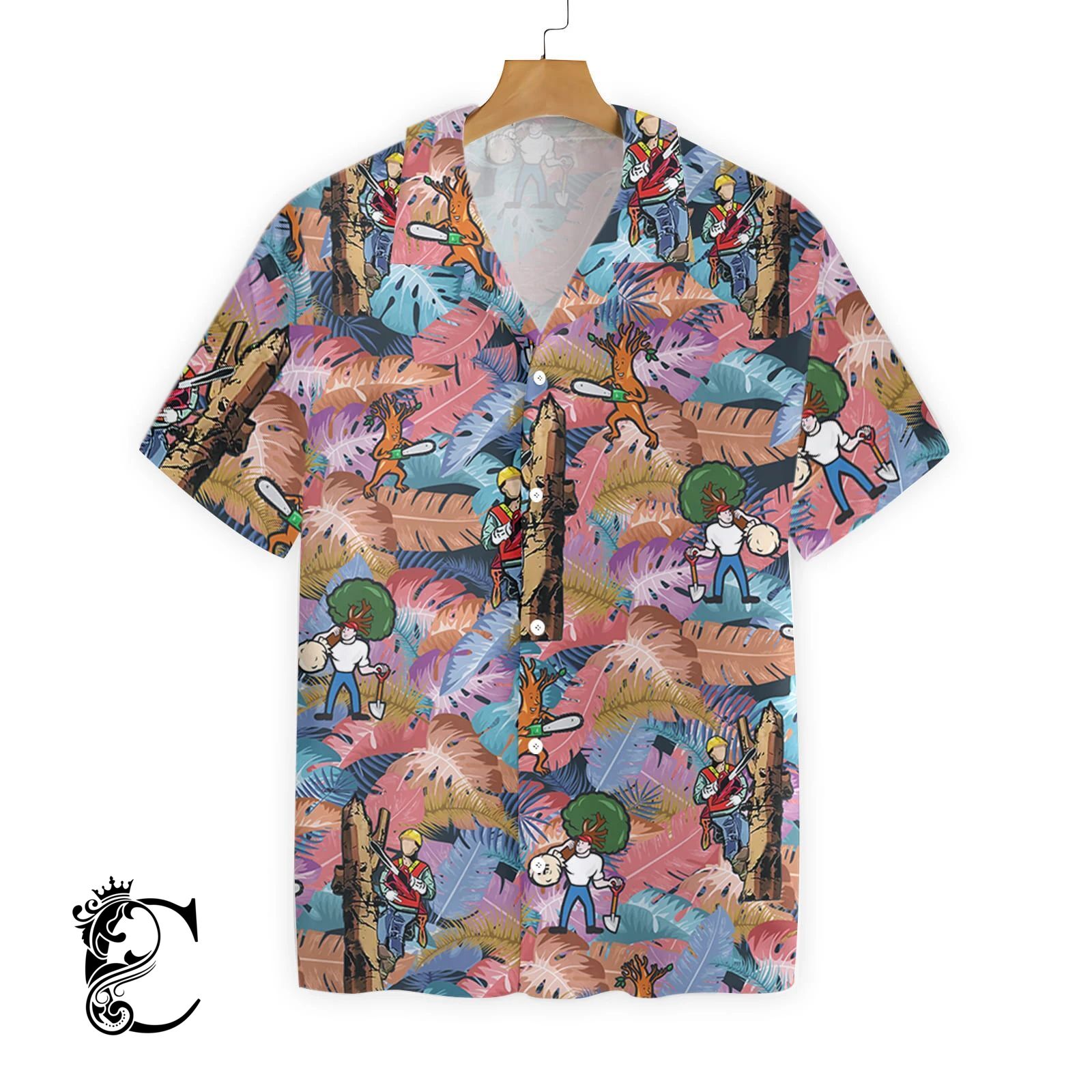 Arborist Proud 3 Ez12 2412 Hawaiian Shirt