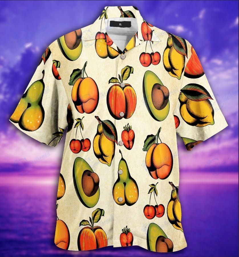 Beach Shirt Fruity Sexy Body Hawaiian Aloha Shirts- Chillicothemall