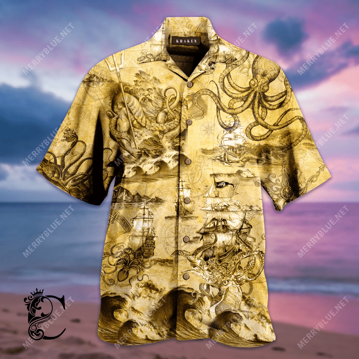 Beach Shirt Buy Amazing Octopus Unisex Hawaiian Shirt- Chillicothemall