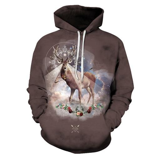 Angelic Deer Hoodie