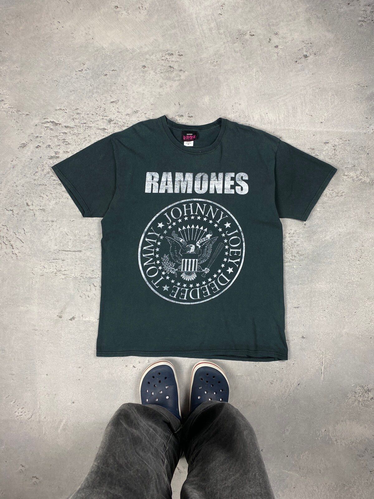 Vintage Y2K Punk Rock Ramones Band Tee T Shirt, Shirt Outfit, Gift For Men, For Women